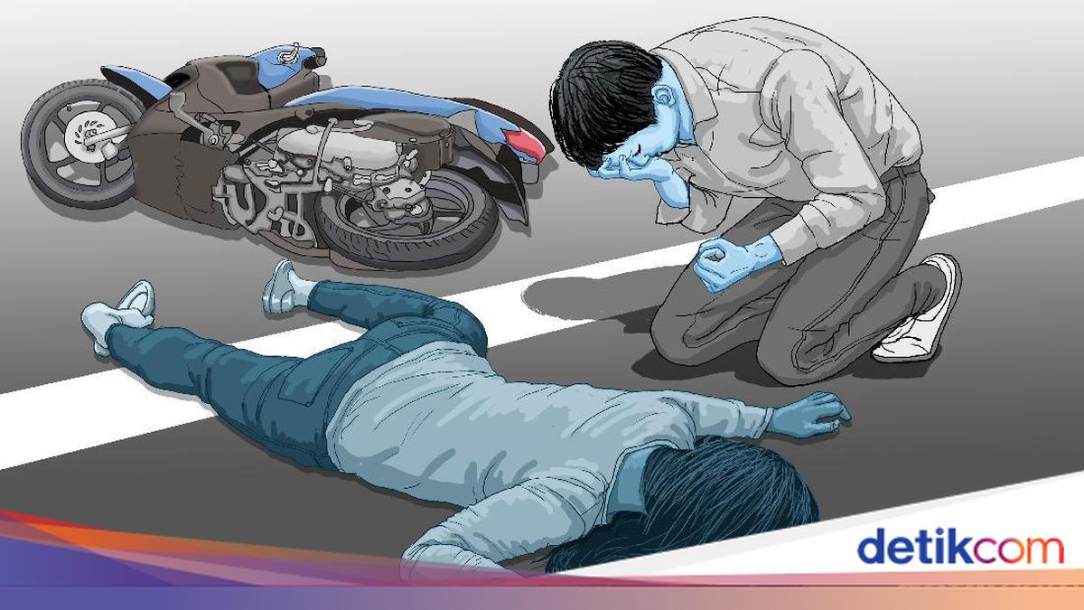 Pasutri Sugiono-Indrawati Boncengan Motor Tabrak Mobil di Pinrang, Istri Tewas di Tempat
