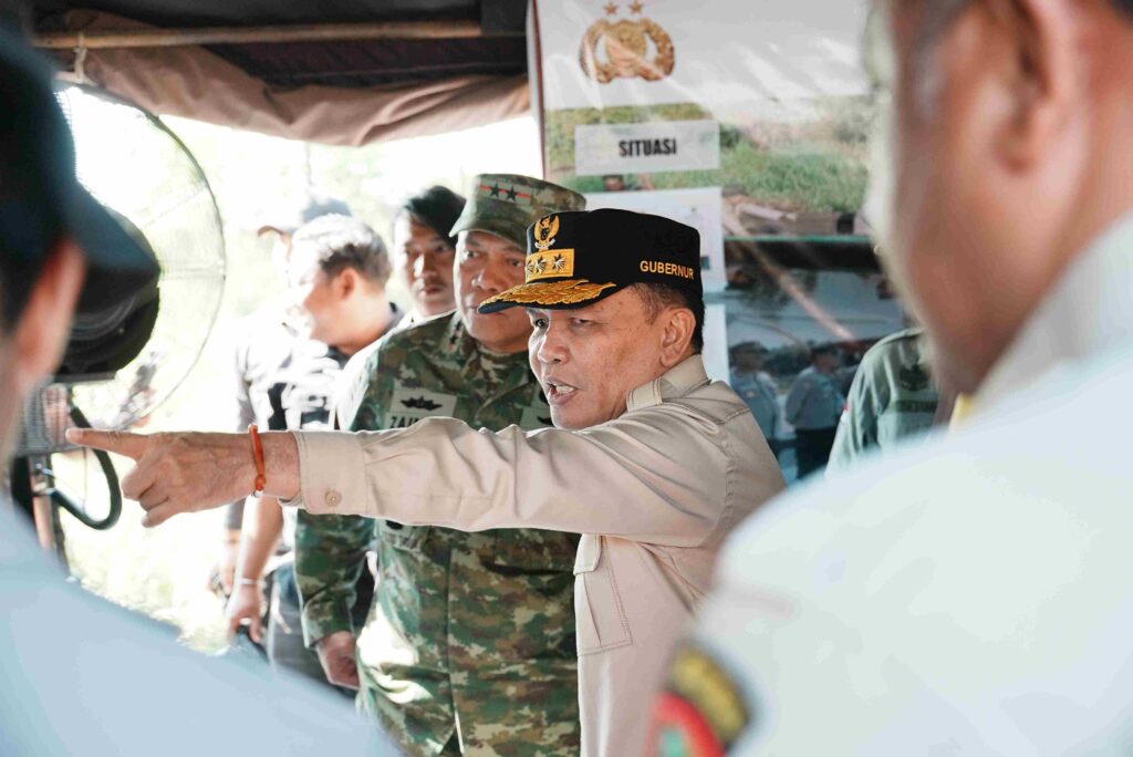 Gubernur Kalteng Tinjau Posko Karhutla di Pulang Pisau, Ingatkan Personel Respons Cepat Tak Boleh Terlambat