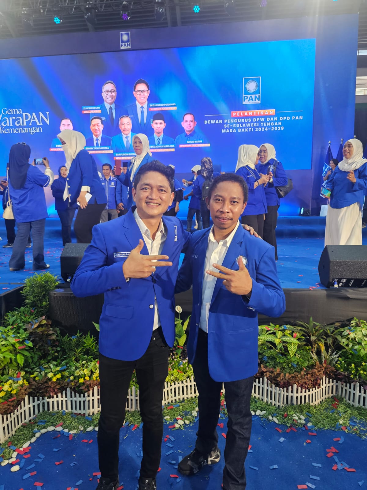 5.000 Kader PAN Padati Palu, Zulkifli Hasan Instruksikan Mesin Partai Jalan Serempak Menuju 2029