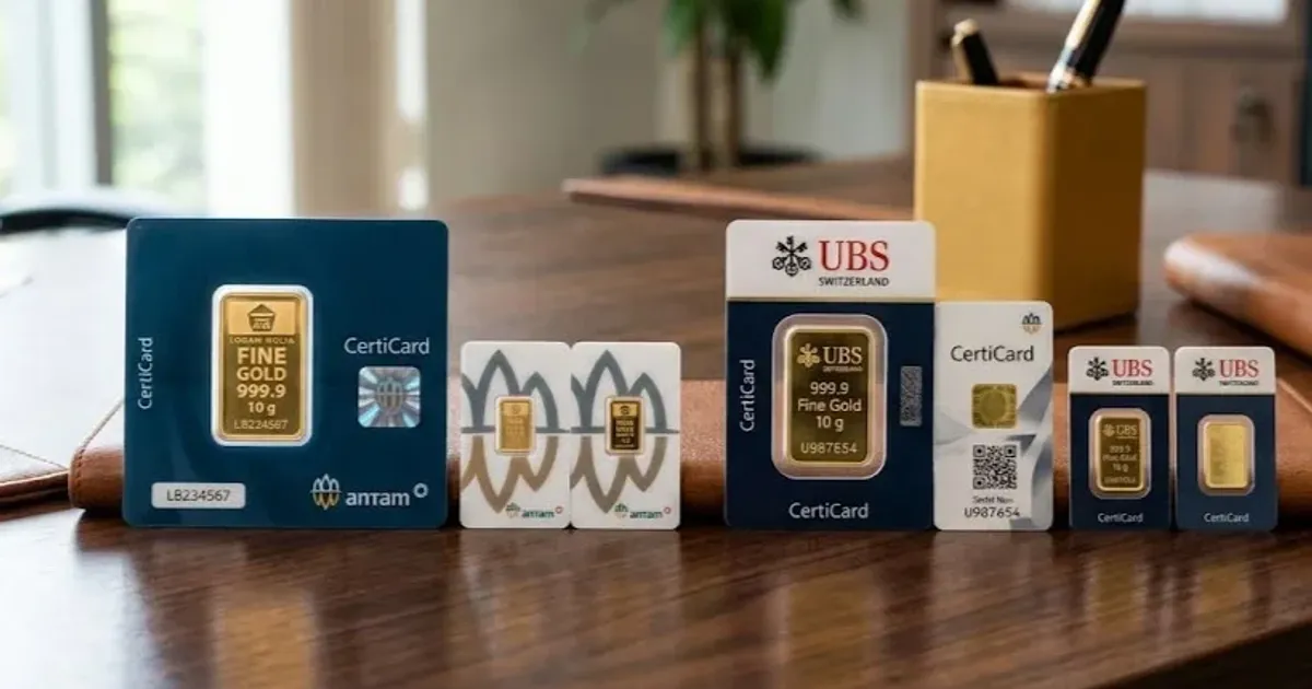 Harga Emas Antam dan UBS di Tegal Kembali Bergerak: Simak Rincian Terbaru dari 0,5 Gram hingga 100 Gram