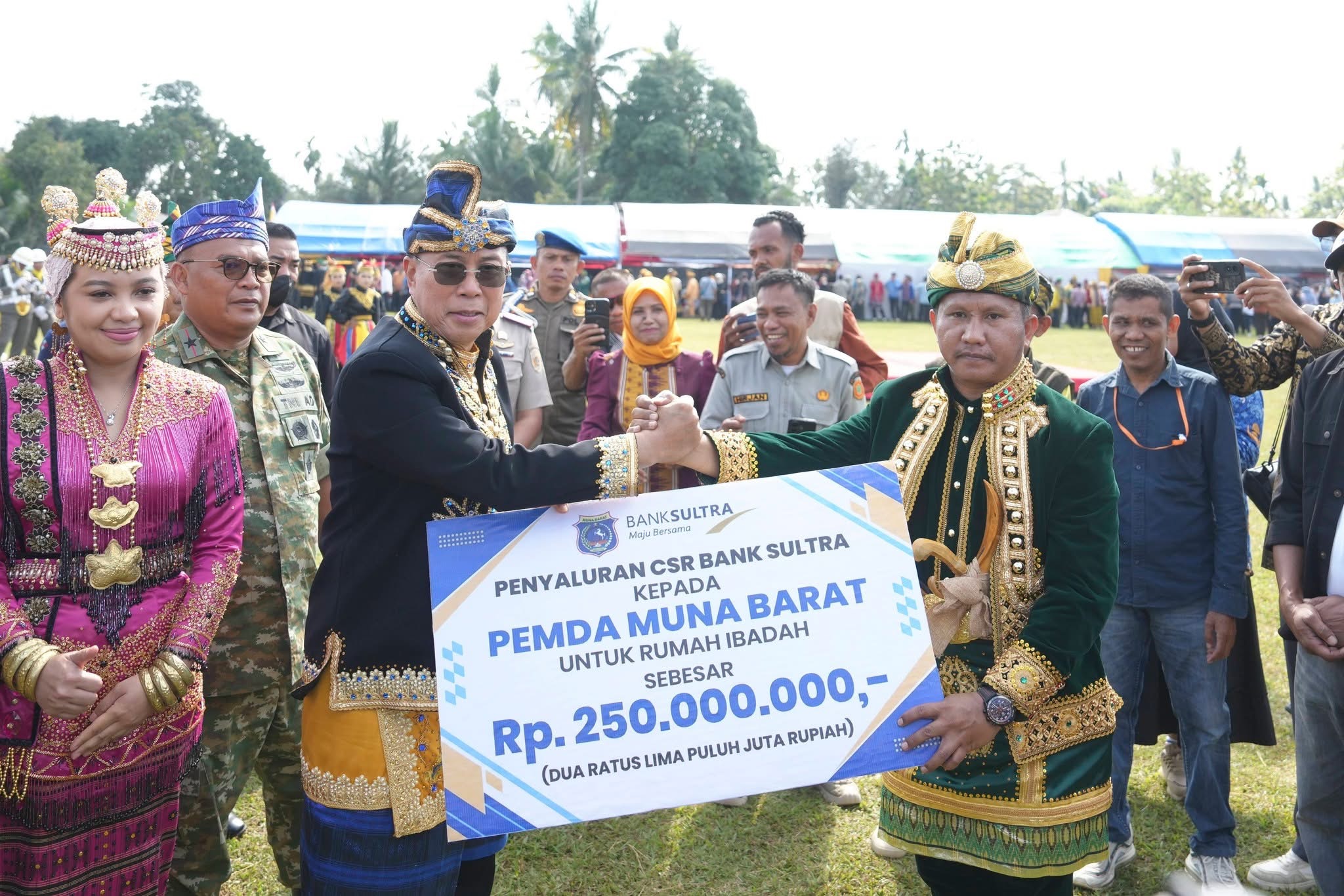 Gubernur Sultra Andi Sumangerukka Dorong Sinergi Tiga Daerah Otonom Baru, Luncurkan BLK dan Tetapkan Sekolah Unggulan saat HUT ke-12