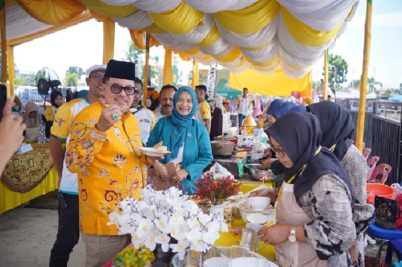 Bupati Nagan Raya Buka Nagan Culinary Festival 2026 dan Festival Peh Karah, 188 Peserta Ikuti Lomba Kue Tradisional