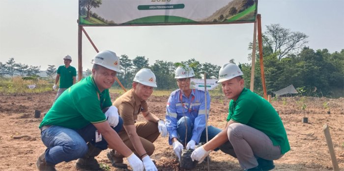 PT Golden Great Borneo Reklamasi 105 Hektare Lahan Eks Tambang di Lahat, Tanam 150 Bibit Pohon di Hari Lingkungan Hidup