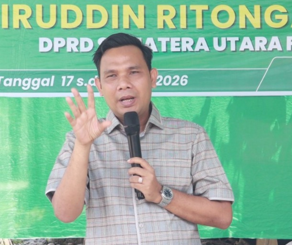 Anggota DPRD Sumut Temukan Petani di Padang Lawas Sulit Dapat Pupuk Subsidi, Irigasi Rusak Parah