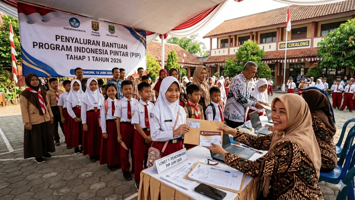 Bantuan PIP Kembali Disalurkan Juni 2026, Begini Cara Mudah Cek Jadwal Pencairan Menggunakan HP