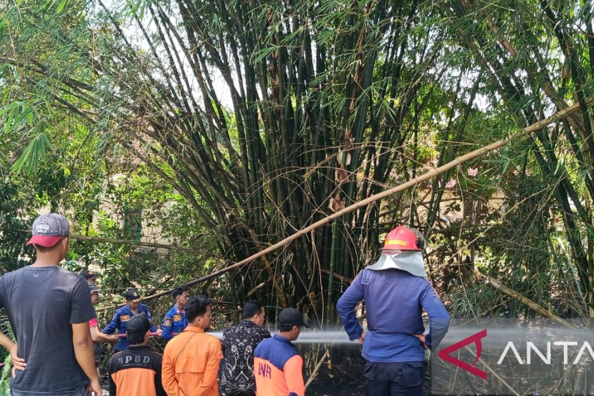 BPBD OKU Padamkan Karhutla Satu Hektare di Baturaja Timur, Api Hanya Berjarak Ratusan Meter dari Permukiman