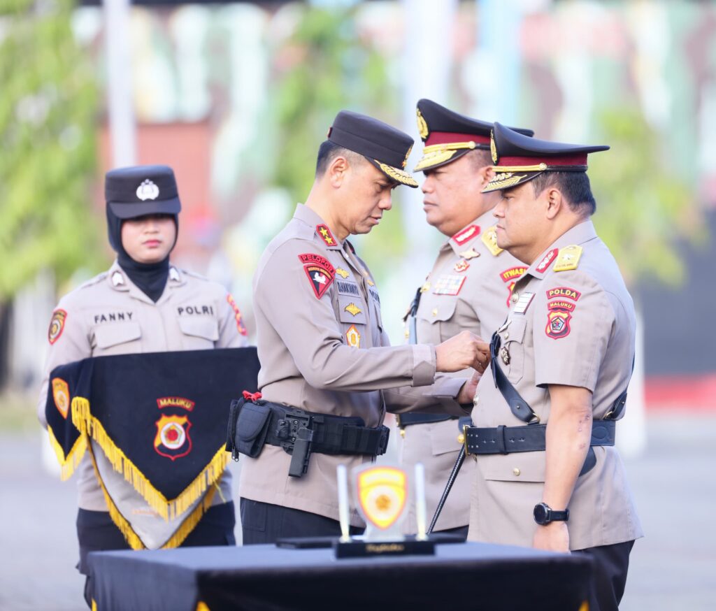 Brigjen Pol. Arif Budiman Resmi Jabat Wakapolda Maluku, Kapolda Minta Stabilitas Keamanan Diperkuat