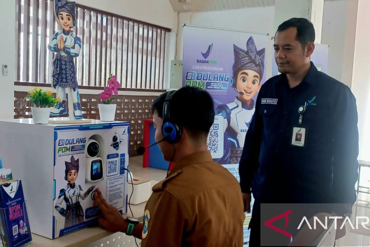 BPOM Pangkalpinang Luncurkan Si Dulang POM di 5 MPP Pulau Bangka, Warga Cukup Tekan Satu Tombol untuk Video Call Petugas