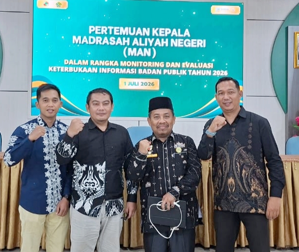 18 Madrasah Aliyah di Sumbar Jalani Monev Keterbukaan Informasi, MAN Dharmasraya Ikut Serta