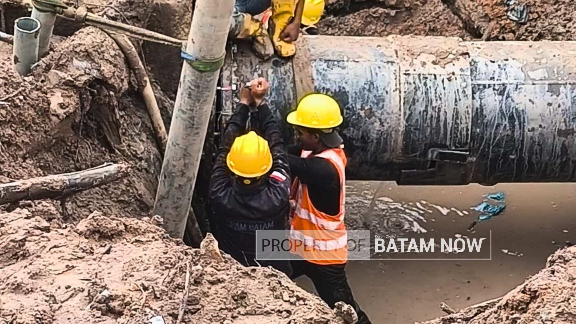 Perbaikan Pipa DN 800mm SPAM Batam Kembali Tertunda, 26 Ribu Pelanggan Terdampak Krisis Air Bersih