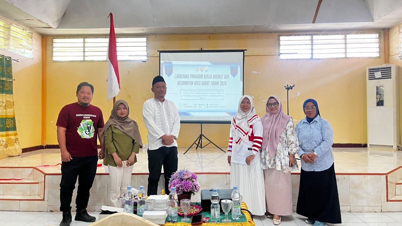 Mahasiswa UNBITA Luncurkan Market Hub di Kecamatan Kota Barat Gorontalo untuk Perkuat Legalitas UMKM