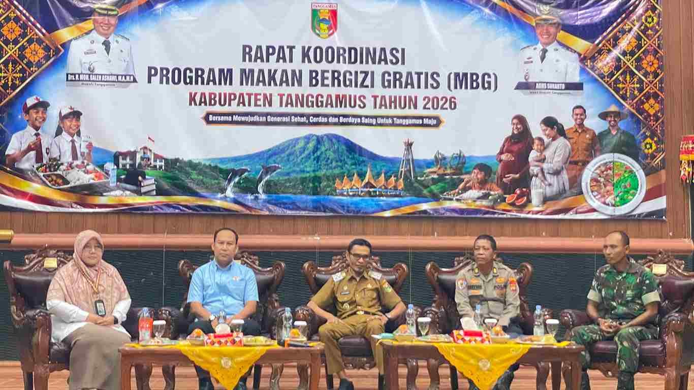 Pemkab Tanggamus Matangkan Program Makan Bergizi Gratis 2026, 72 Dapur SPPG Beroperasi untuk Generasi Unggul