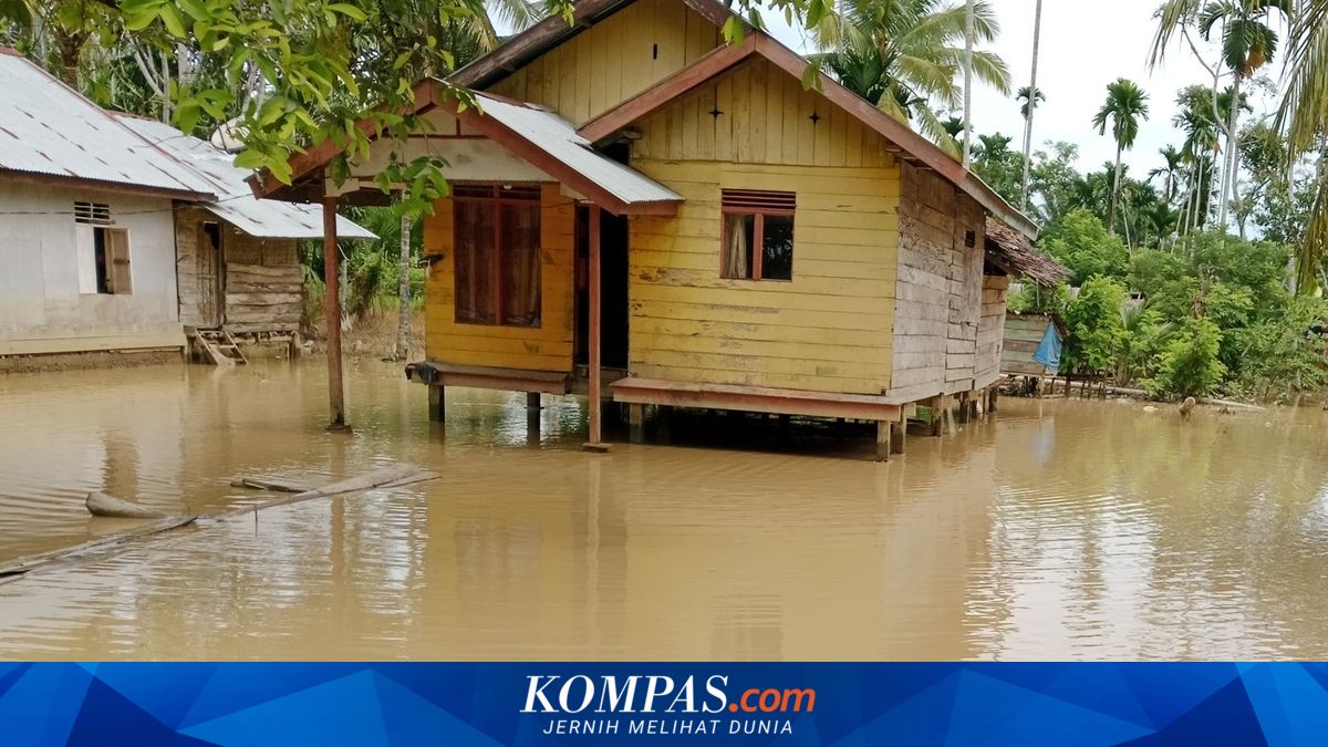Krueng Peuto Meluap Lagi, 400 Rumah Warga di Aceh Utara Terendam Banjir hingga 1 Meter