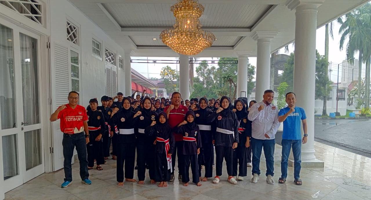 80 Atlet Pencak Silat Pangkalpinang Dilepas ke Kejurda di Mentok, Disiapkan ke Tingkat Nasional