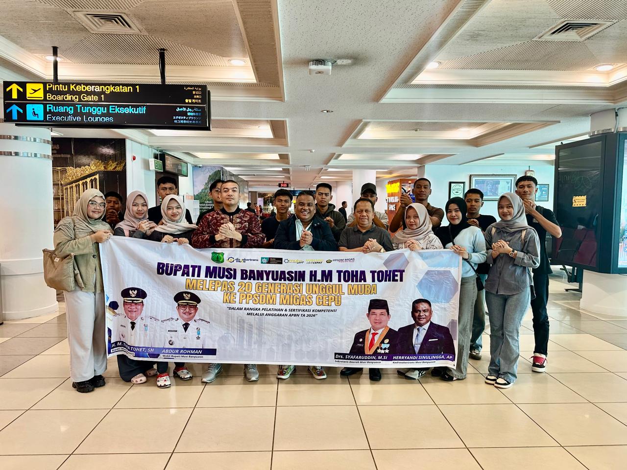 20 Pemuda Musi Banyuasin Diberangkatkan Ikut Pelatihan Migas di Cepu, Satu-Satunya Kabupaten di Sumsel yang Lolos Seleksi