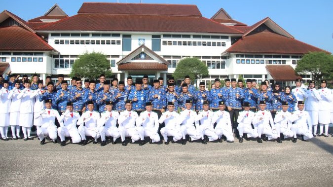 Gubernur Babel Hidayat Arsani Pimpin Upacara Hari Lahir Pancasila 2026, Ajak ASN Jaga Persatuan Bangsa
