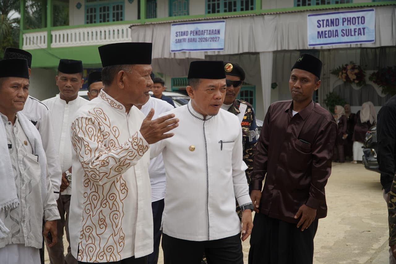 Gubernur Jambi Al Haris Serahkan Bantuan Rp20 Juta ke Ponpes Sulthon Fattah di Merangin, Apresiasi Cetak SDM Berakhlak
