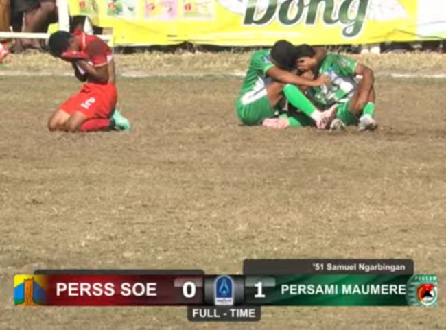 All Flores Semifinal Piala Suratin NTT: Perse Ende, Citra Bakti Ngada, Persami Maumere, dan BMP Flores Timur Lolos