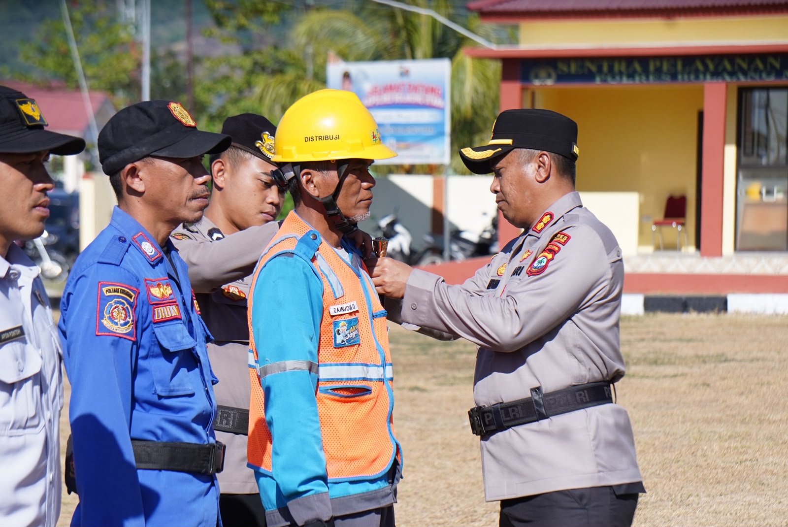 Kapolres Bolmong Utara Andhika Fitriansyah Pimpin Apel Siaga El Nino, Empat Instruksi Strategis Cegah Karhutla dan Krisis Air