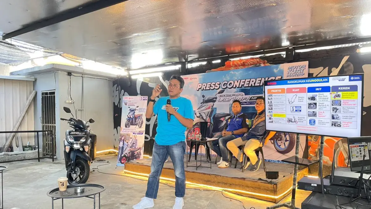Yamaha Gear Ultima Hybrid Smart dan Solid Resmi Hadir di Kalteng, Dukung Mobilitas Harian Warga