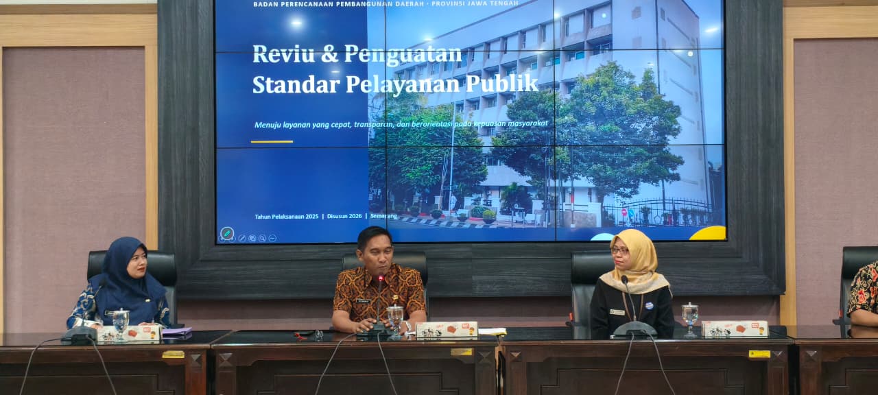 Bappeda Jateng Gelar Forum Konsultasi Publik, Fokus Perbaiki SOP dan Integrasi Layanan untuk Warga