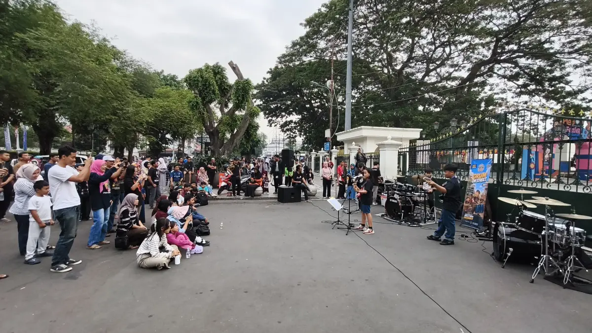 Benteng Vredeburg Jogja Punya Drum di Jalan, KPAID Sebut Ini Ruang Kreatif Anak untuk Jauhkan dari Gadget