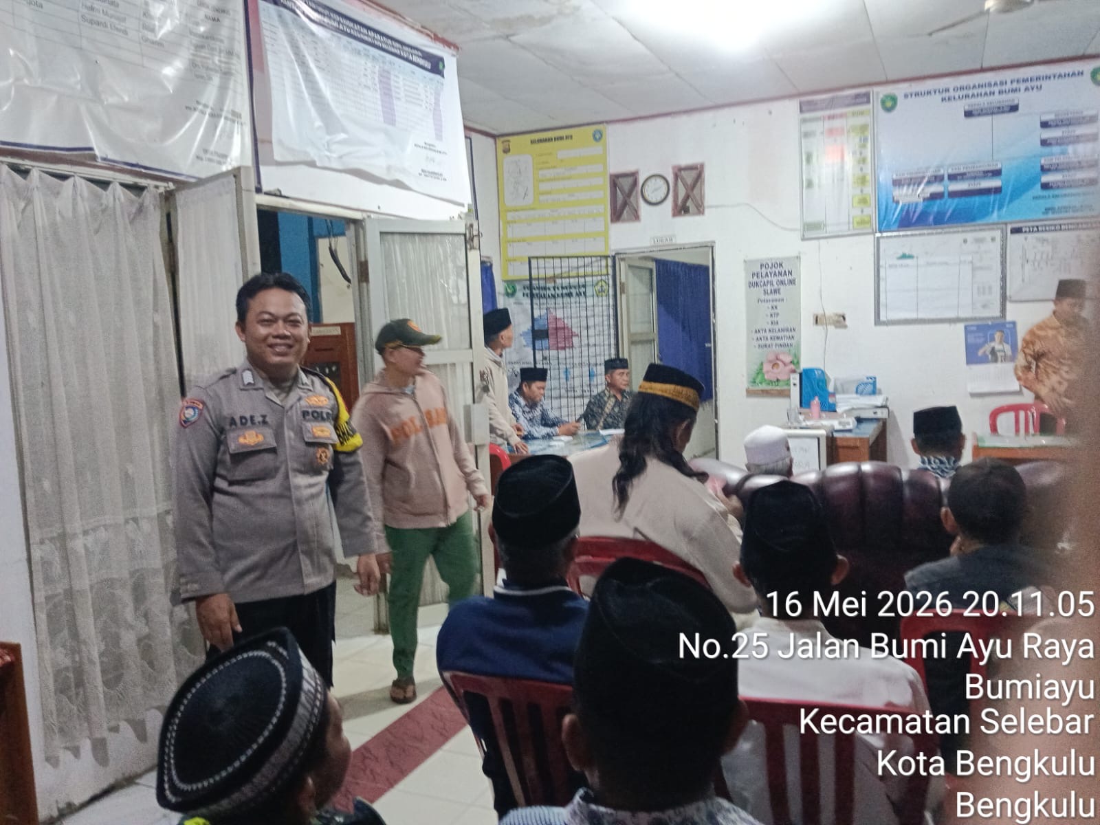 Musyawarah Pemilihan Penghulu Adat di Kelurahan Bumiayu Bengkulu, H. Aliun Imanudin Kembali Pimpin Adat