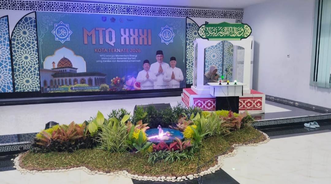MTQ Ke-31 Kota Ternate Resmi Bergulir, 155 Peserta Siap Unjuk Kemampuan di 18 Mata Lomba
