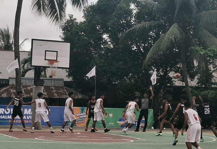 Ternate Gilas Tidore 119-44 di Porprov Maluku Utara, Fabregas Ali Cs Tampil Agresif Sejak Kuarter Awal