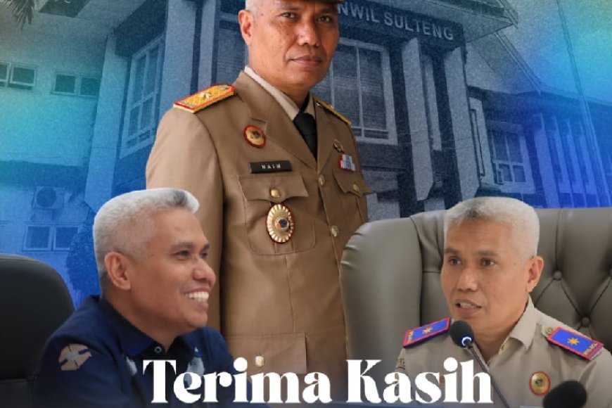 BPN Sulteng Resmi Berganti Pimpinan, Kantah Kota Palu Beri Penghormatan Terakhir untuk Muhammad Naim