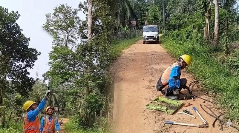 Warga Muaro Jambi Resah Pencurian Kabel PLN Kian Marak, 50 Meter Kabel Digondol Komplotan di Desa Mudung Darat