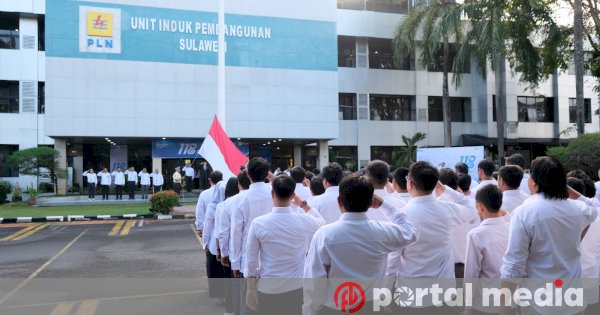 PLN UIP Sulawesi Jadi Tuan Rumah Upacara Harkitnas ke-118, GM Bacakan Amanat Menteri soal Asta Cita