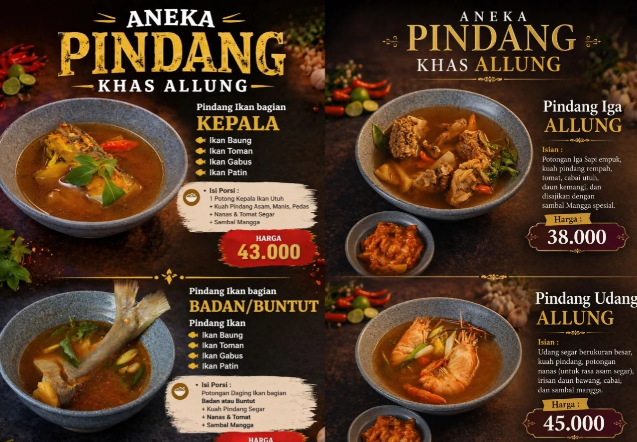 Dapur Allung Jambi Kini Buka Setiap Hari, Andalkan Pindang Iga