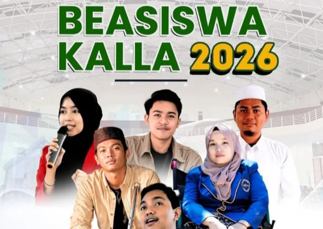 Kalla Buka Beasiswa untuk Mahasiswa Baru asal Sulsel, Sulbar, Sulteng dan Sultra, Pendaftaran Dibuka hingga September 2025