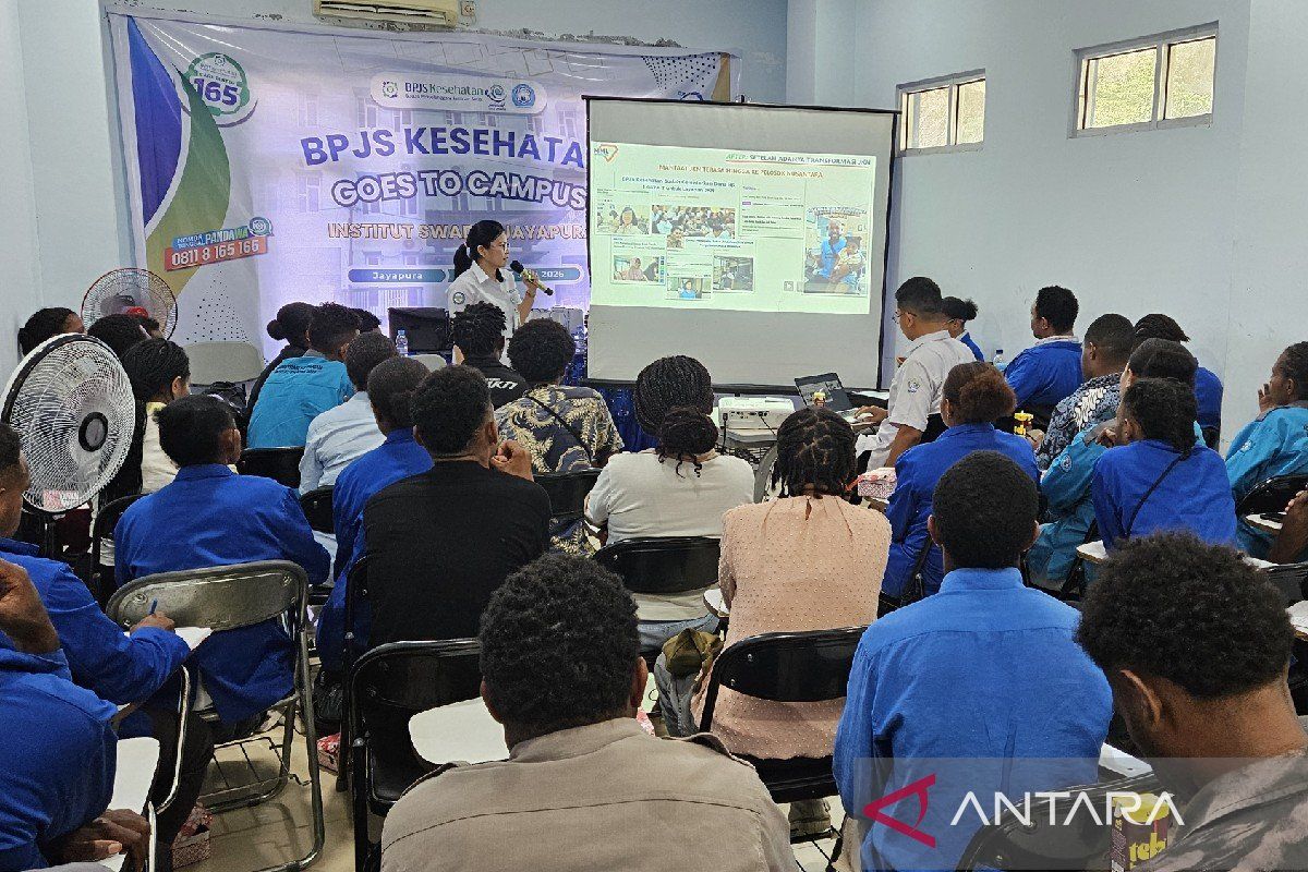 BPJS Kesehatan Jayapura Gelar Kuliah Umum di Institut Swadiri, 70 Mahasiswa Administrasi Kesehatan Dapat Literasi Asuransi Sosial