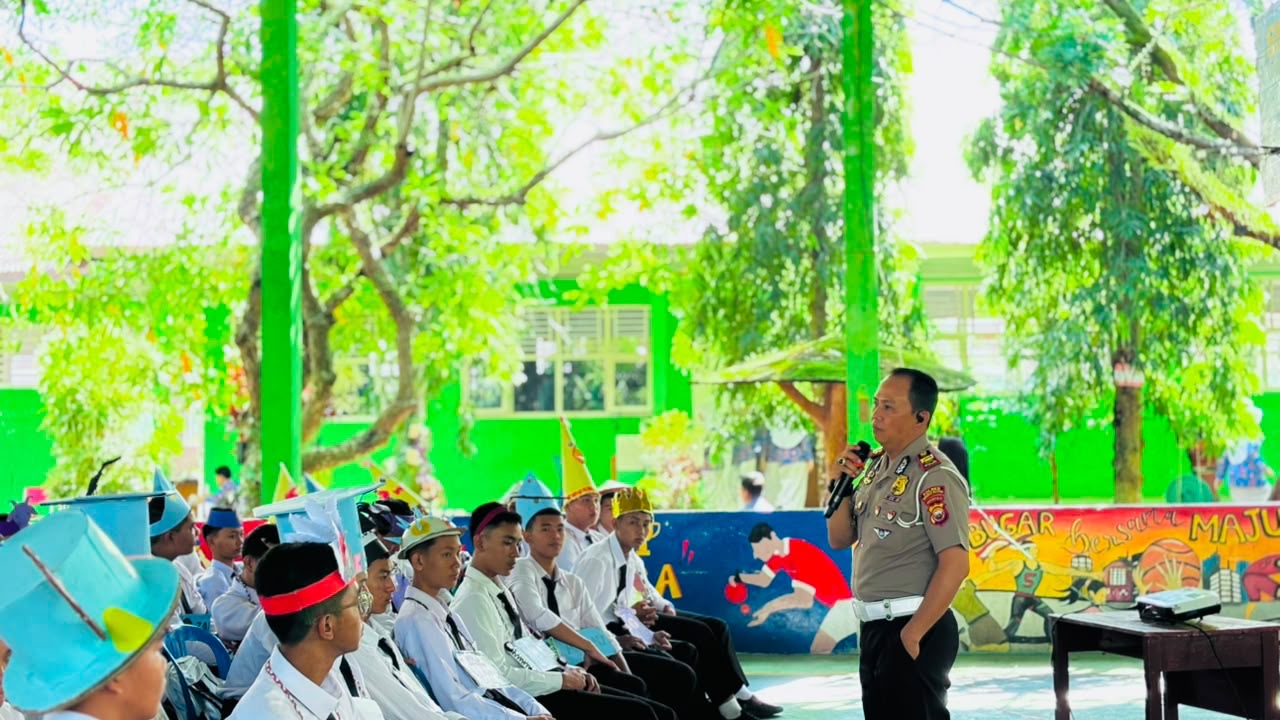 Ratusan Siswa Baru di Bengkulu Selatan Dibekali Safety Riding dan Bahaya Kenakalan Remaja Saat MPLS