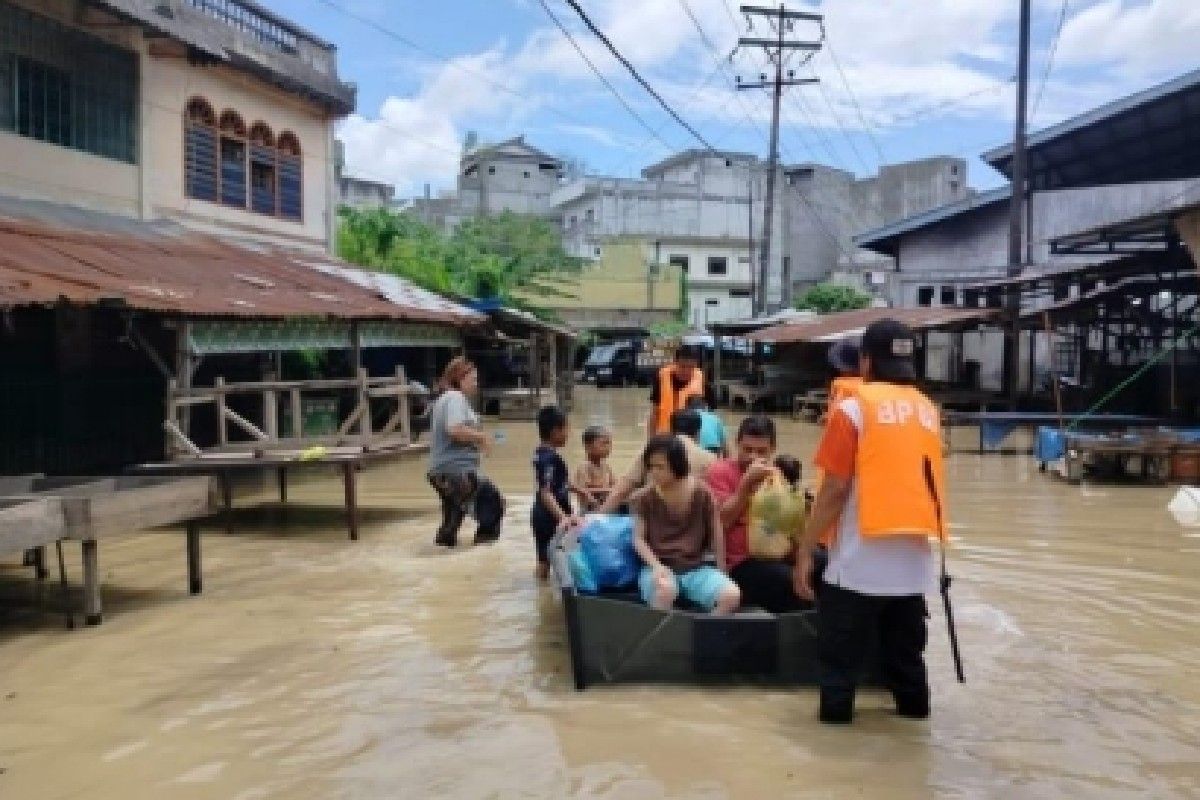 Banjir Landa Empat Kecamatan di Tebing Tinggi, 1.051 Kepala Keluarga dan 966 Unit Rumah Terdampak