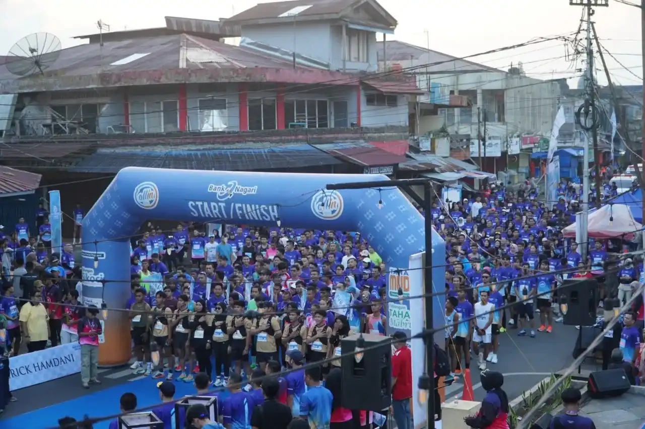 1.400 Pelari Meriahkan RunKraf 2026 di Padang Panjang, Wali Kota Optimistis Dorong Sport Tourism dan Ekonomi Lokal