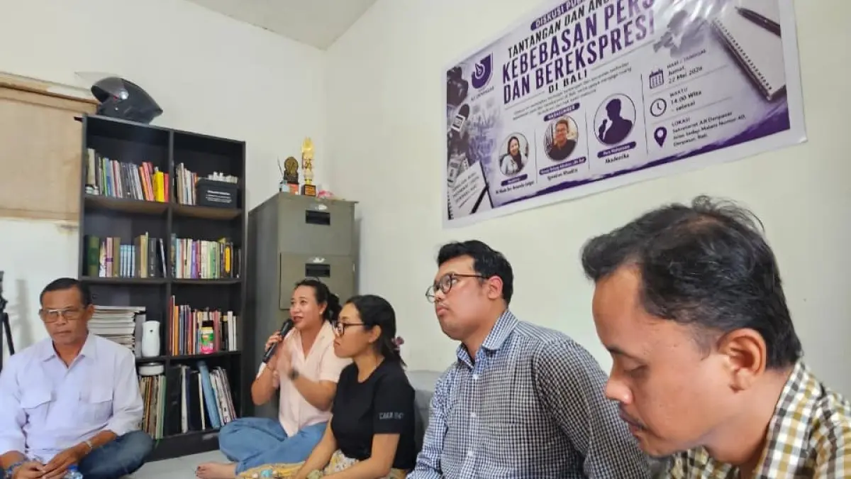 AJI Denpasar Soroti Kebebasan Pers yang Kian Terjepit di Bali, Ruang Kritik Disebut Makin Sempit