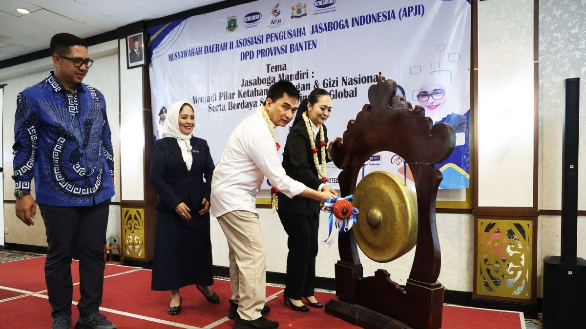 Wagub Banten Minta APJI Latih Pengelola Dapur Program Makan Bergizi Gratis, Jamin Keamanan Pangan