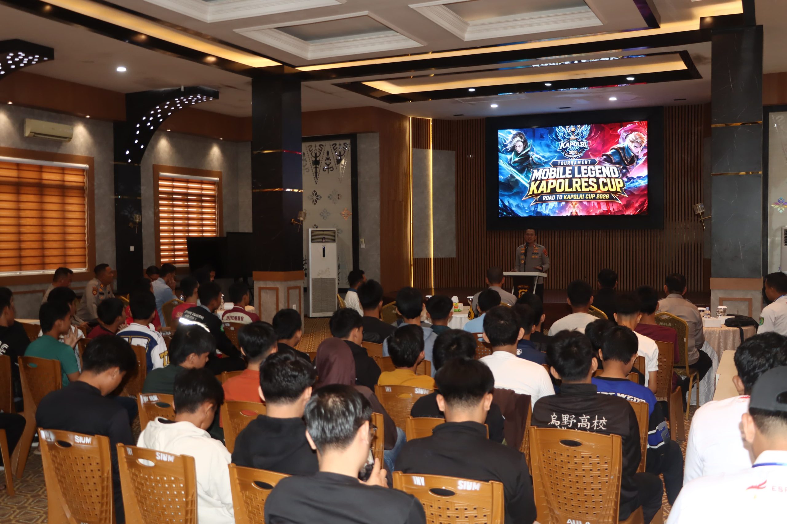 32 Tim Esports dari Muba Berlaga di Turnamen Mobile Legends Kapolres Cup, Cari Bibit Atlet ke Tingkat Nasional