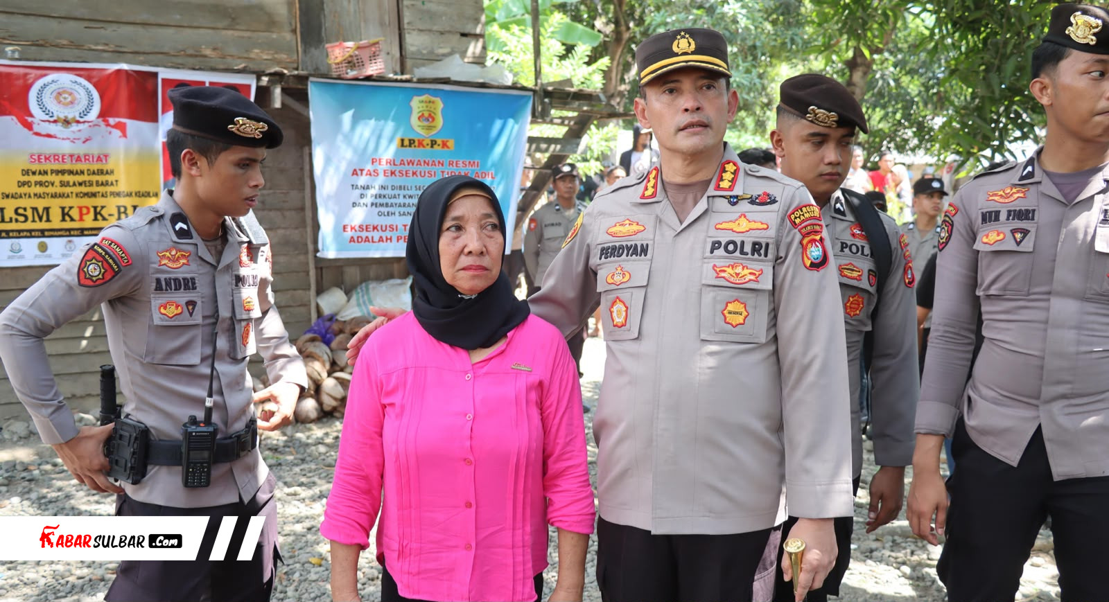 Empat Tahun Tertunda, Eksekusi Lahan di Kalukku Mamuju Akhirnya Dieksekusi; 377 Personel Gabungan Dikerahkan