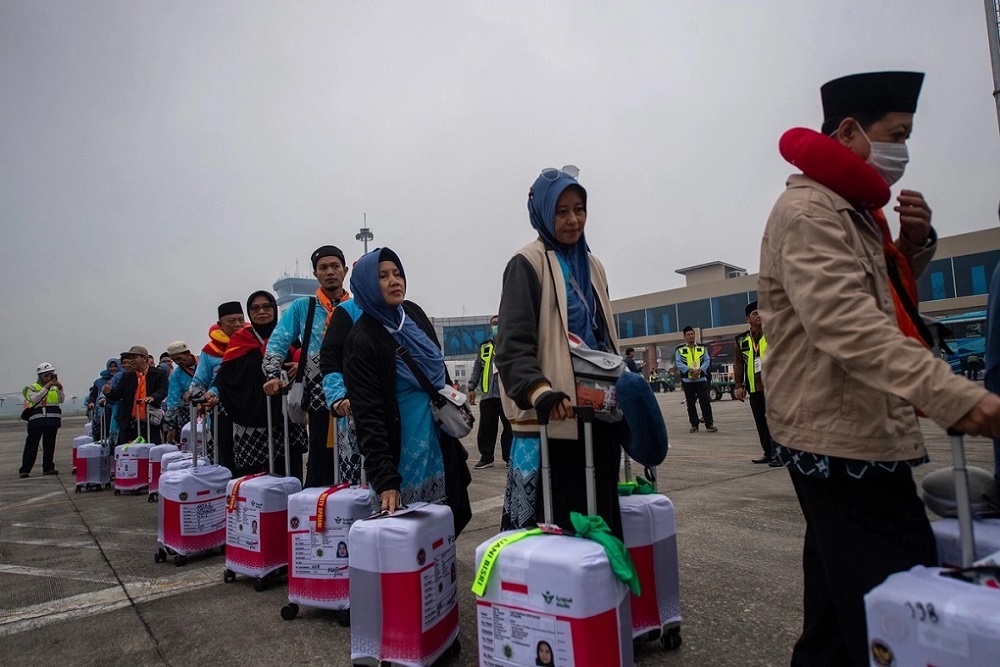 5.303 Jemaah Haji Debarkasi Palembang Sudah Pulang, Empat Kloter Terakhir Dijadwalkan Tiba 24 Juni 2026