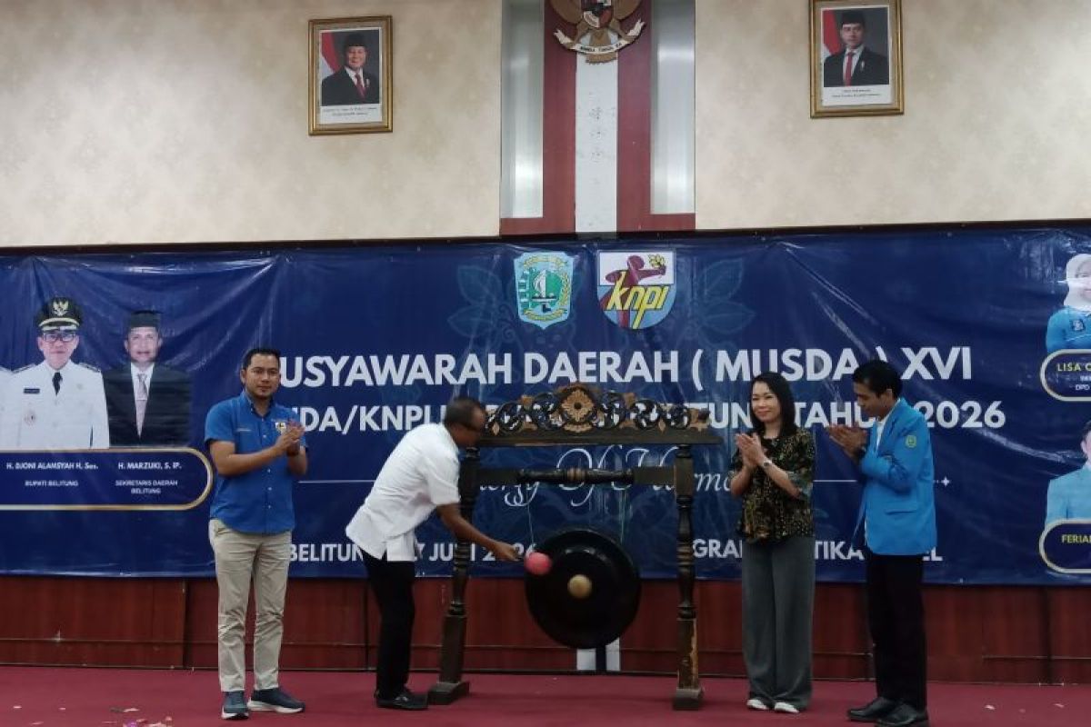 Bupati Belitung Djoni Alamsyah Minta KNIP Tak Sekadar Ramai di Medsos, Lahirkan Inovator dan Investor