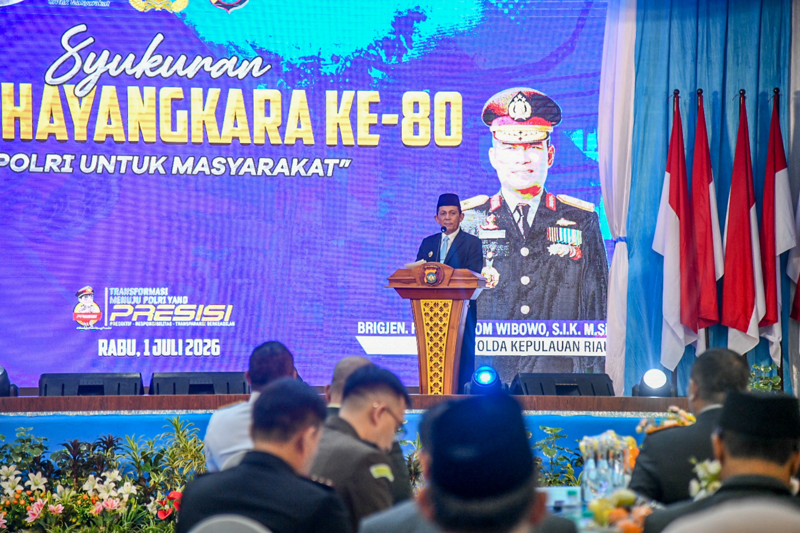Gubernur Kepri Ansar Ahmad Apresiasi Peran Polri Jaga Iklim Investasi, Beri Hibah Rp1 Miliar untuk Polda Kepri