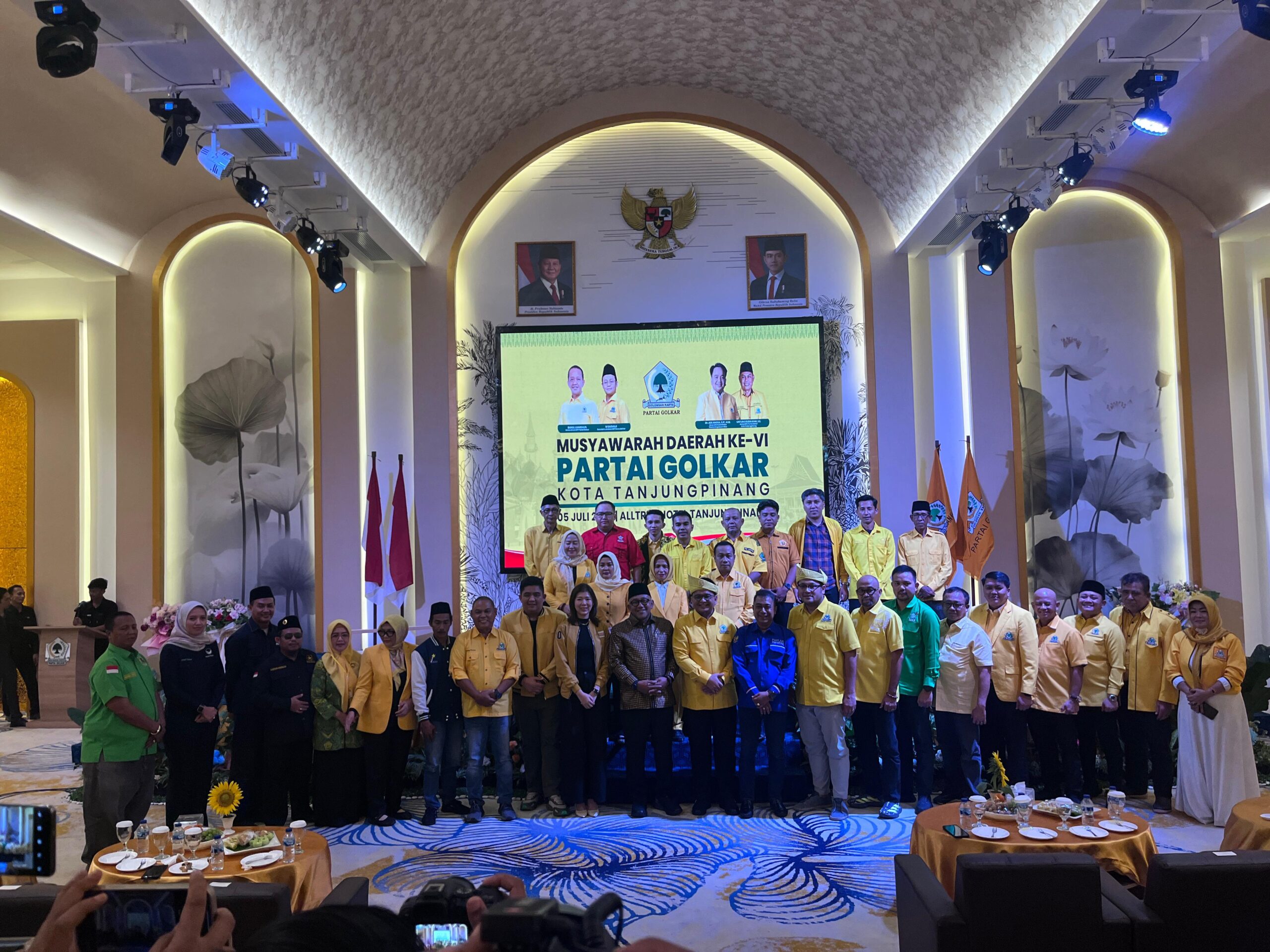 Wali Kota Tanjungpinang Lis Darmansyah Hadiri Musda VI Golkar, Apresiasi Soliditas Kader Partai