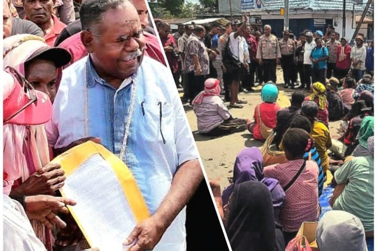 Gubernur Papua Barat Daya Temui Mama-Mama Papua yang Blokir Jalan di Sorong, Janji Evaluasi Total Penyaluran Bantuan Rp13 Miliar