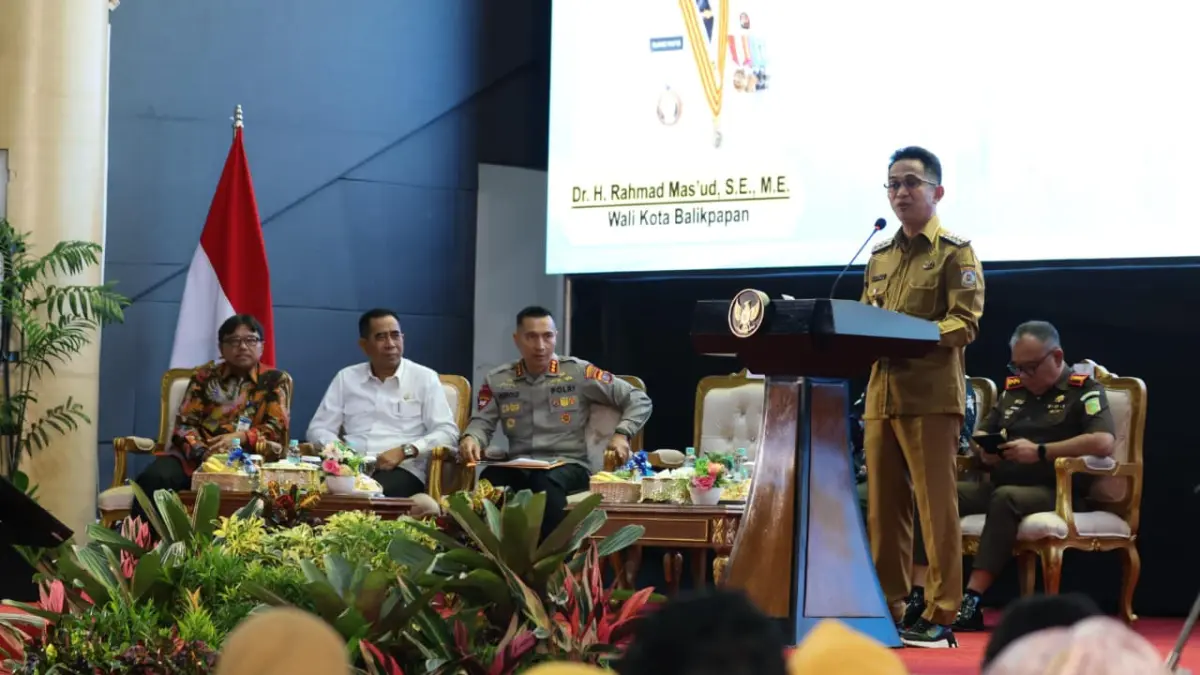 Wali Kota Balikpapan Rahmad Mas’ud Resmi Luncurkan Digitalisasi Perlinsos 2026, Data Penerima Bansos Harus Akurat