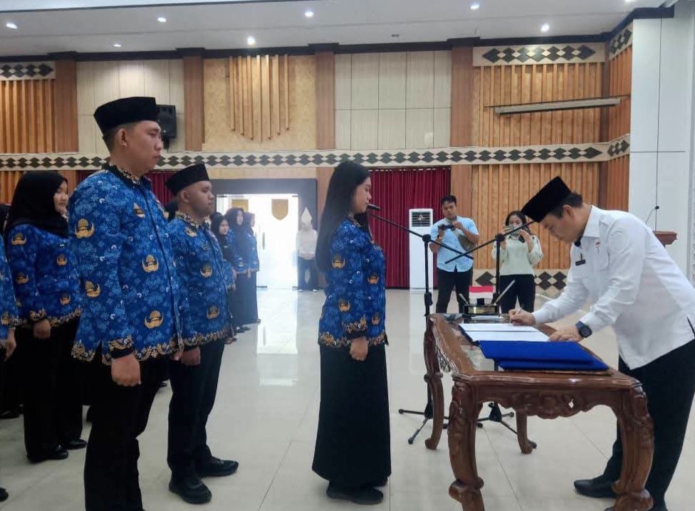 164 ASN Fungsional di Lingkungan Pemprov Bengkulu Resmi Dilantik, Sekprov Beri Peringatan Keras Soal Medsos