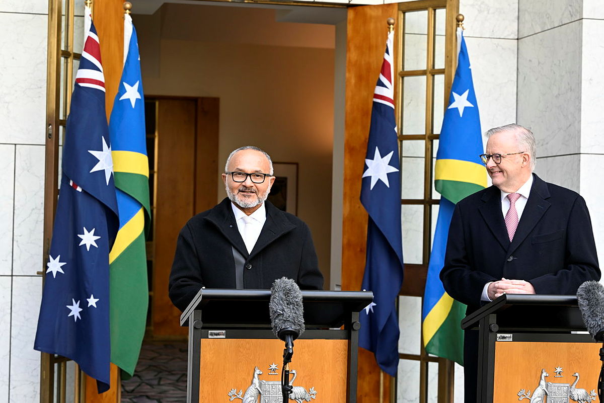PM Kepulauan Solomon Usul Pakta Keamanan Seluruh Pasifik ke Australia, Jauhkan China dari Peran Utama